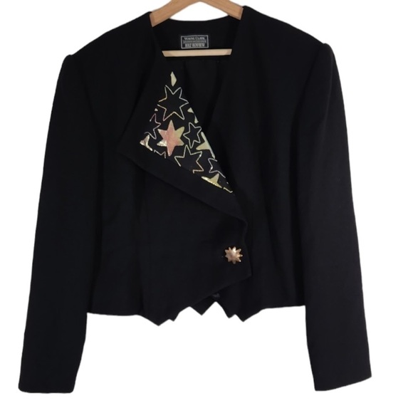 Vintage Wayne Clark Star Wool Jacket Size S/M - Picture 6 of 11